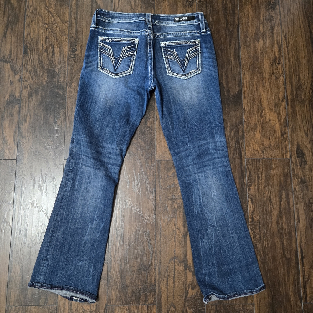 Vigoss Dark Blue Flare Jeans